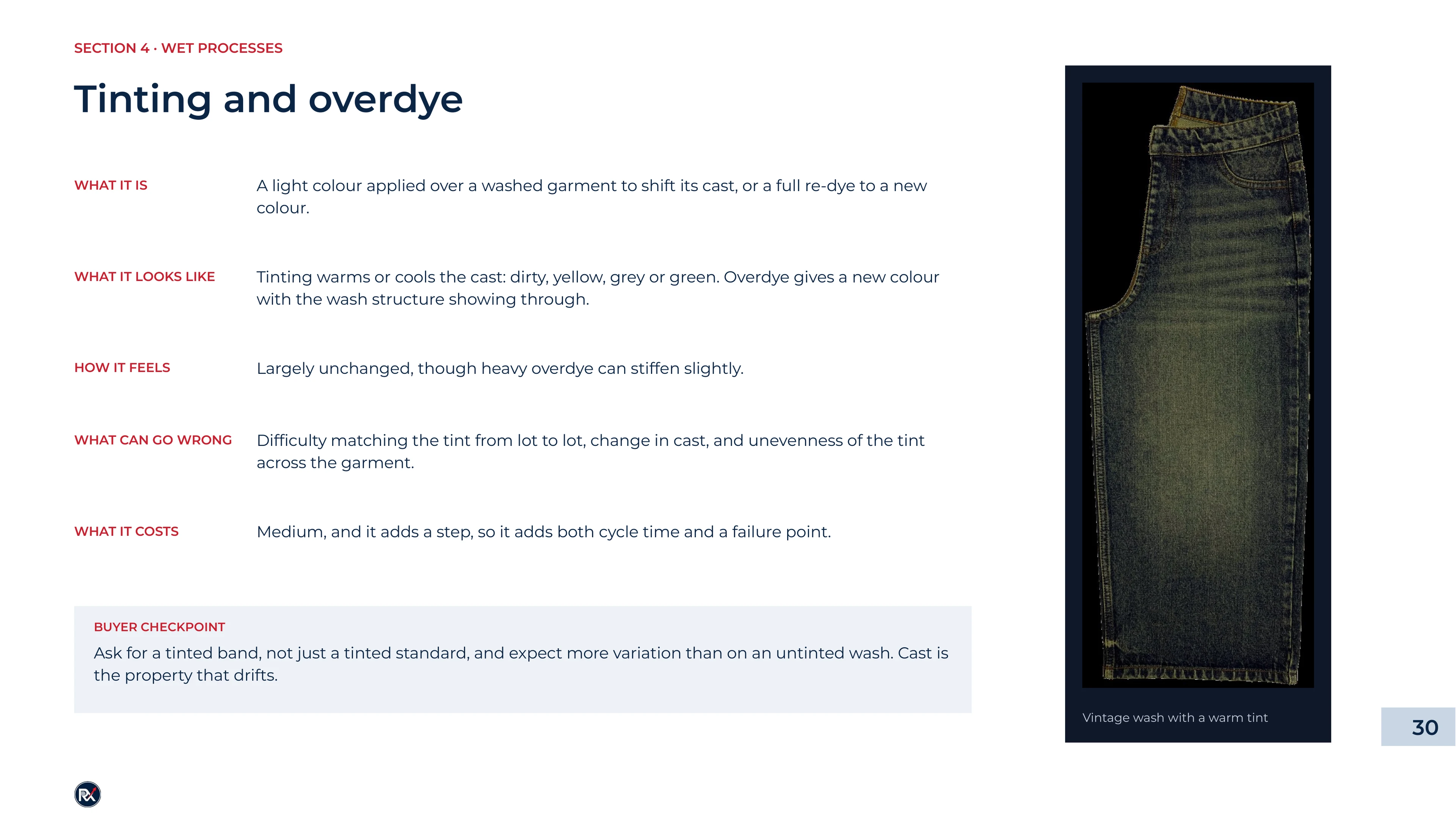Slide 30 of 85: Tinting and overdye