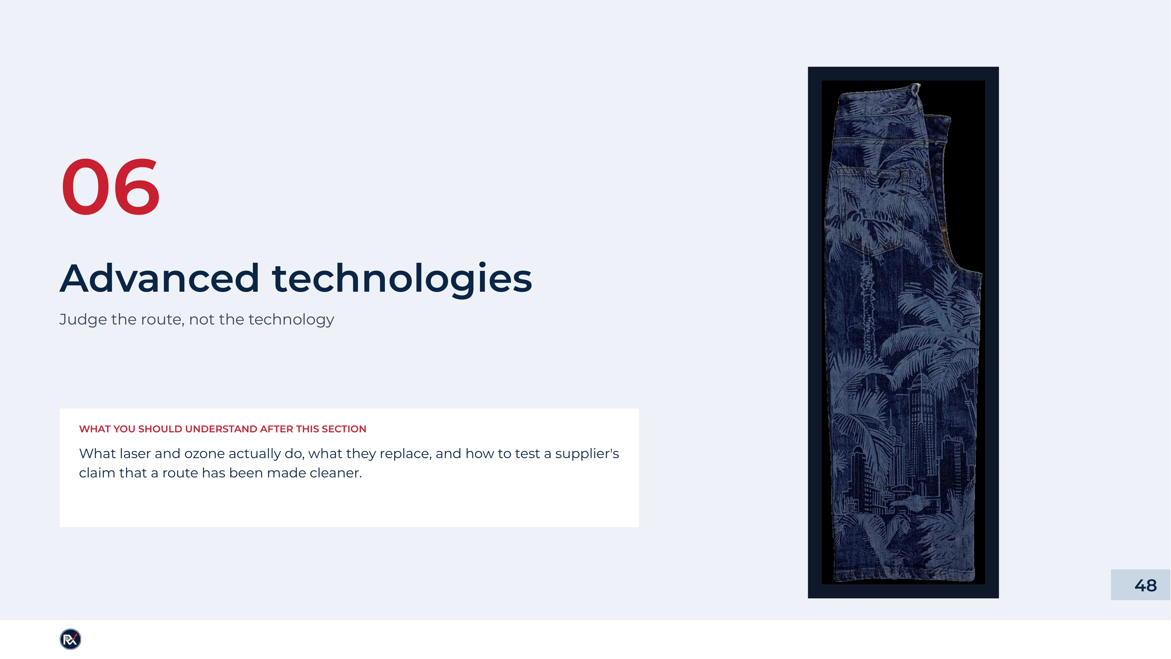 Slide 48 of 85: Advanced technologies
